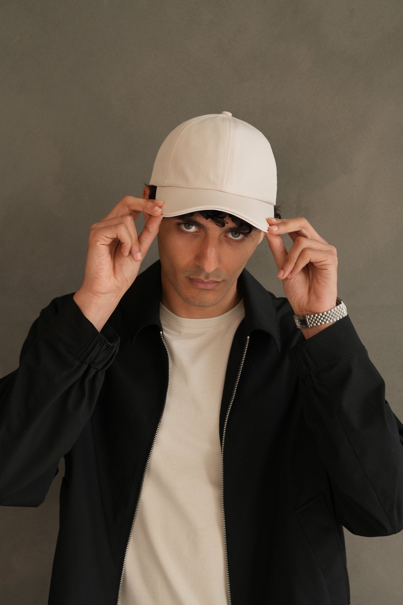 Ivory White Cap