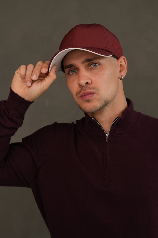 Bordeaux Red Cap