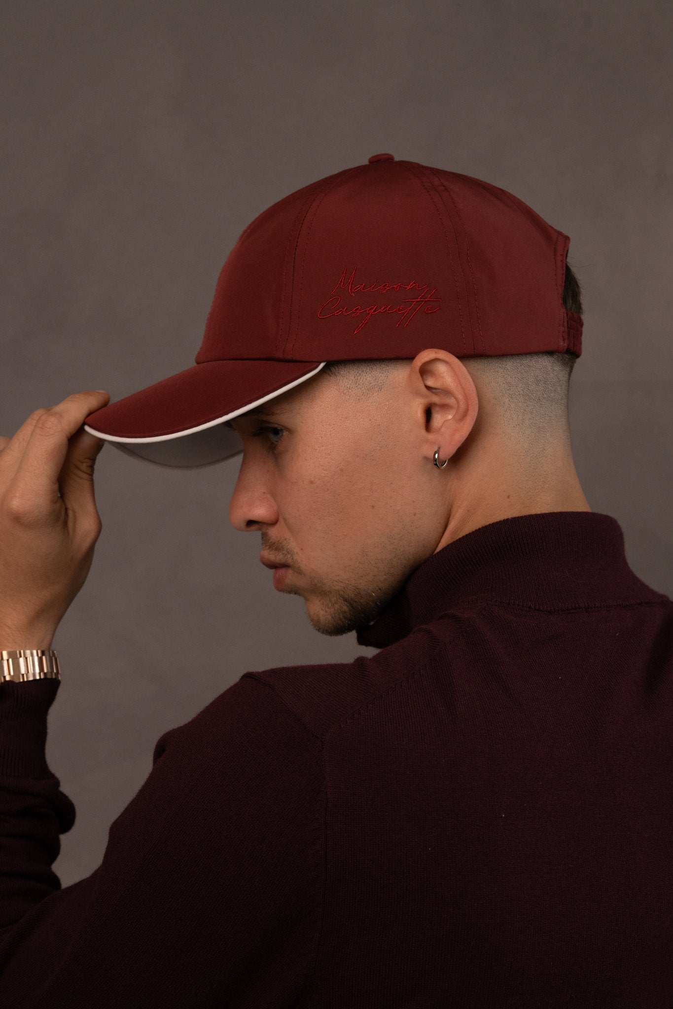 Bordeaux Red Cap
